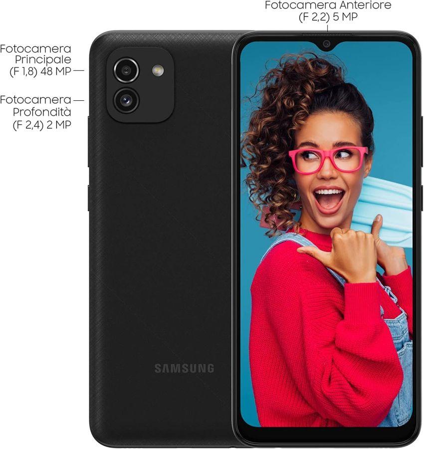 Samsung Galaxy A02s 32GB Dual (A025F) , FEKETE, Használt Mobiltelefon